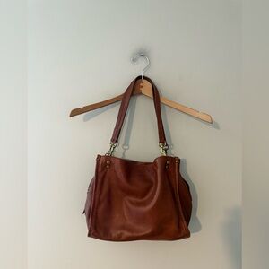 American Leather Co. Lennox Satchel Shoulder Bag‎ Purse Handbag